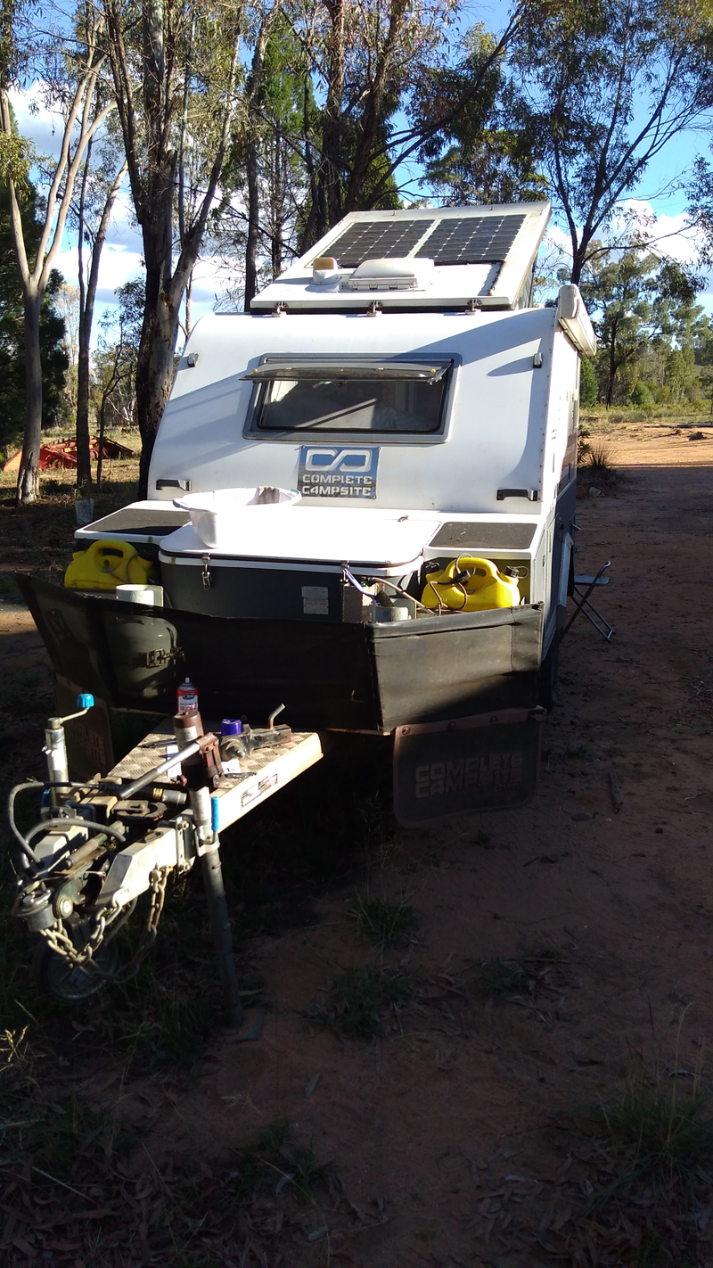 The camper...